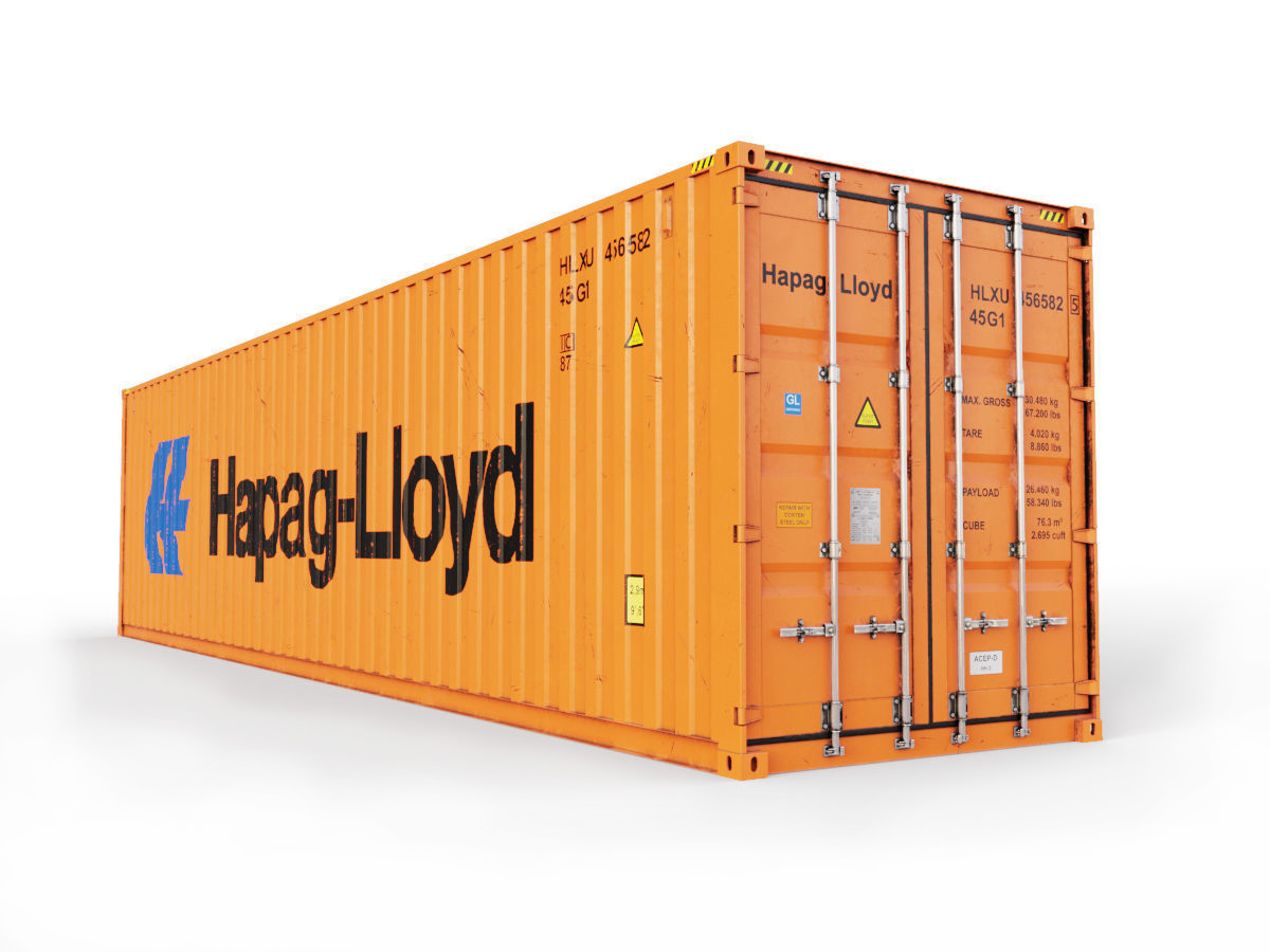 HAPAG-LLOYD shipping container