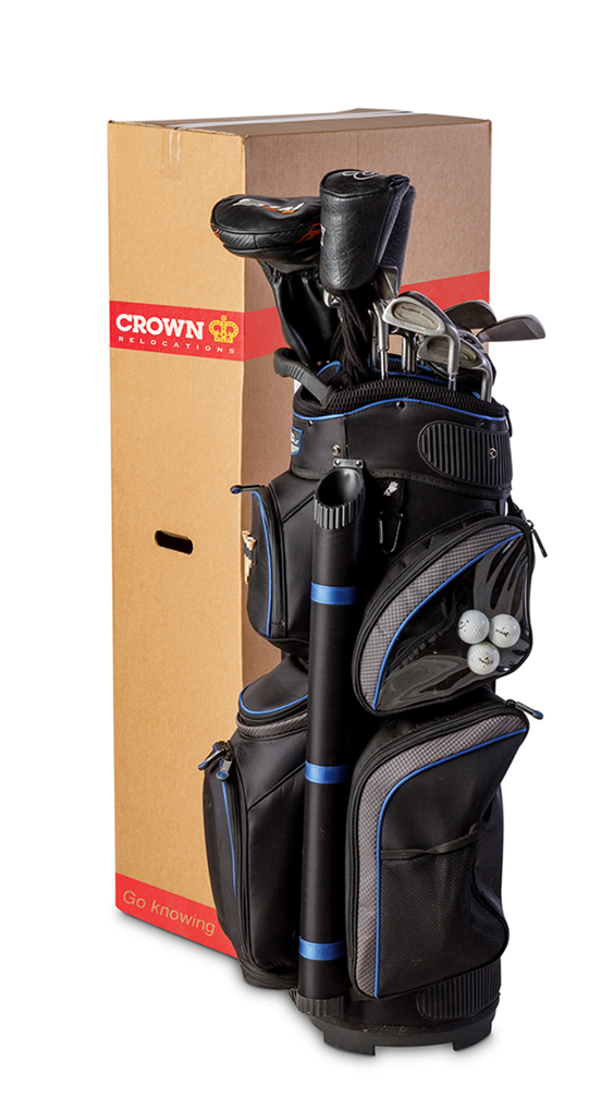 Golf Pack – A sturdy carton for your full set golf bags