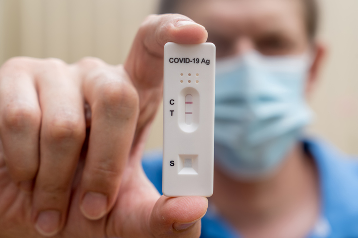 Covid 19 negative rapid antigen test kit