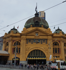 Melbourne Flinders Street Train Station in Australia