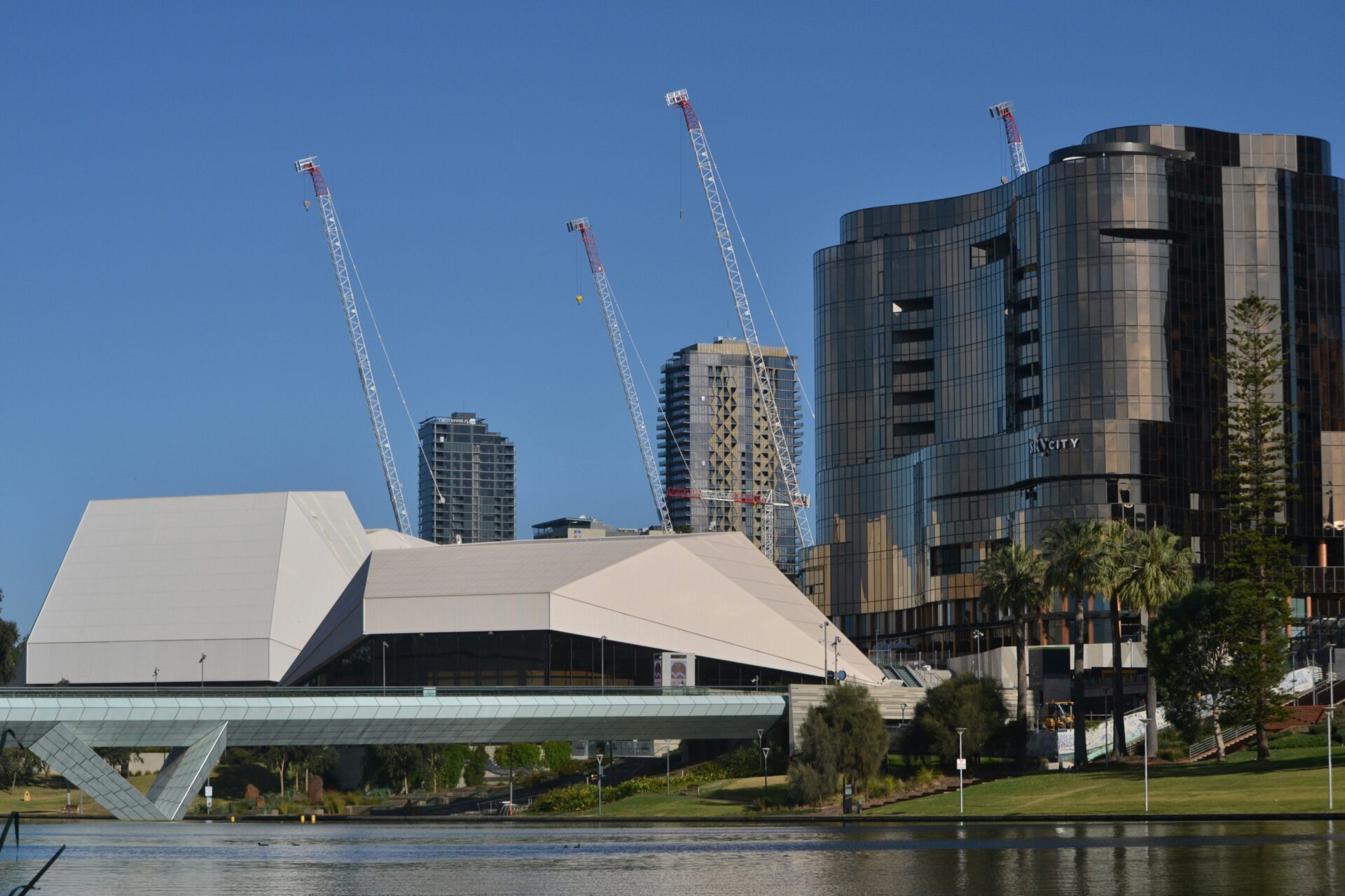 River Torrens/Karrawirra Parri in Adelaide, Australia