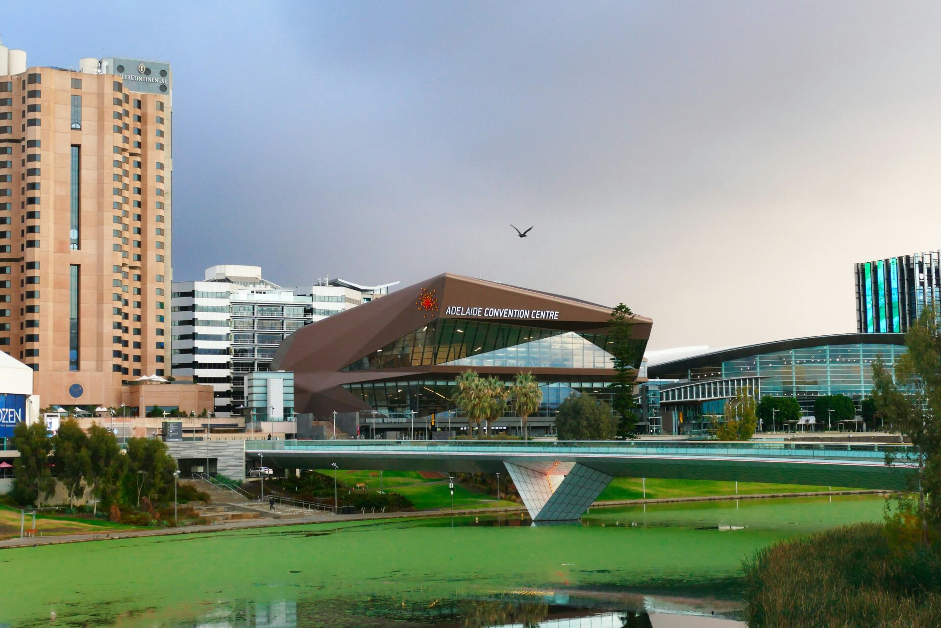 Exterior of Adelaide Convention Centre in South Australia