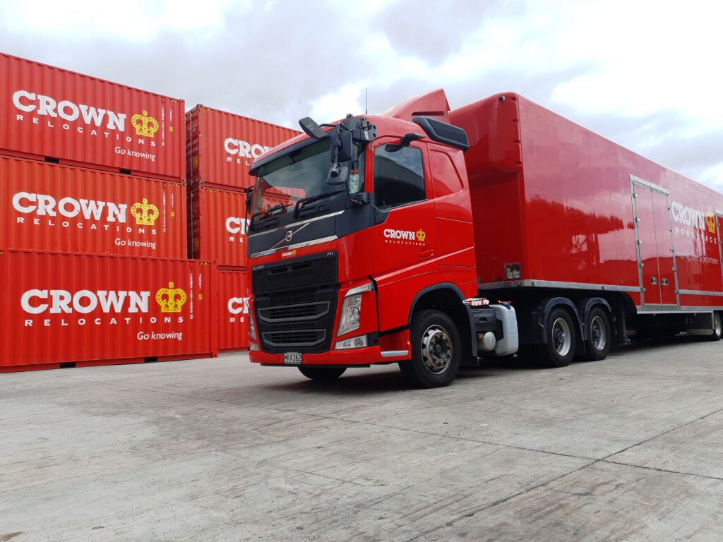 Crown shipping containers